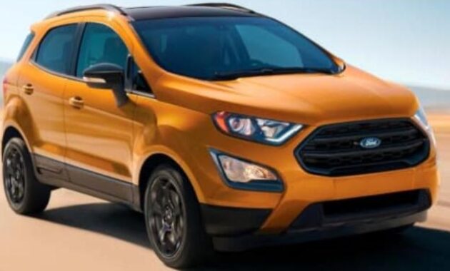 The Upcoming 2025 Ford EcoSport Comeback, Redesign, and Specs